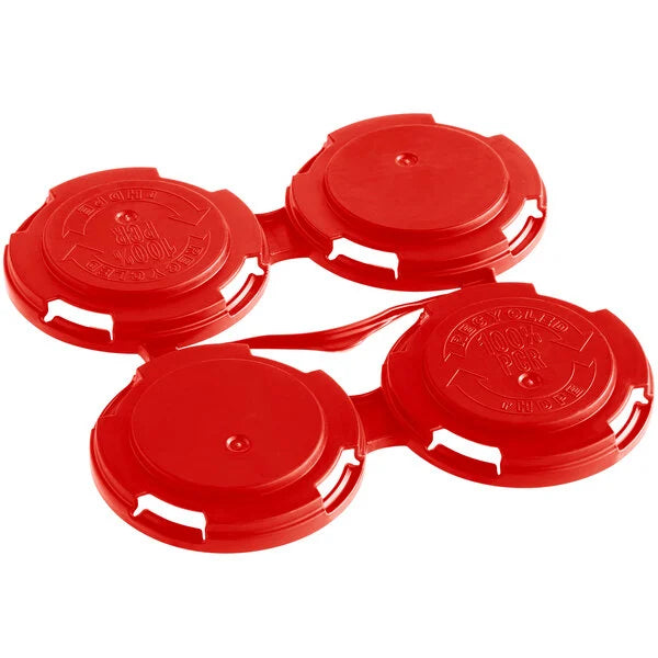 Recycled Plastic 4-Pack Can Holder