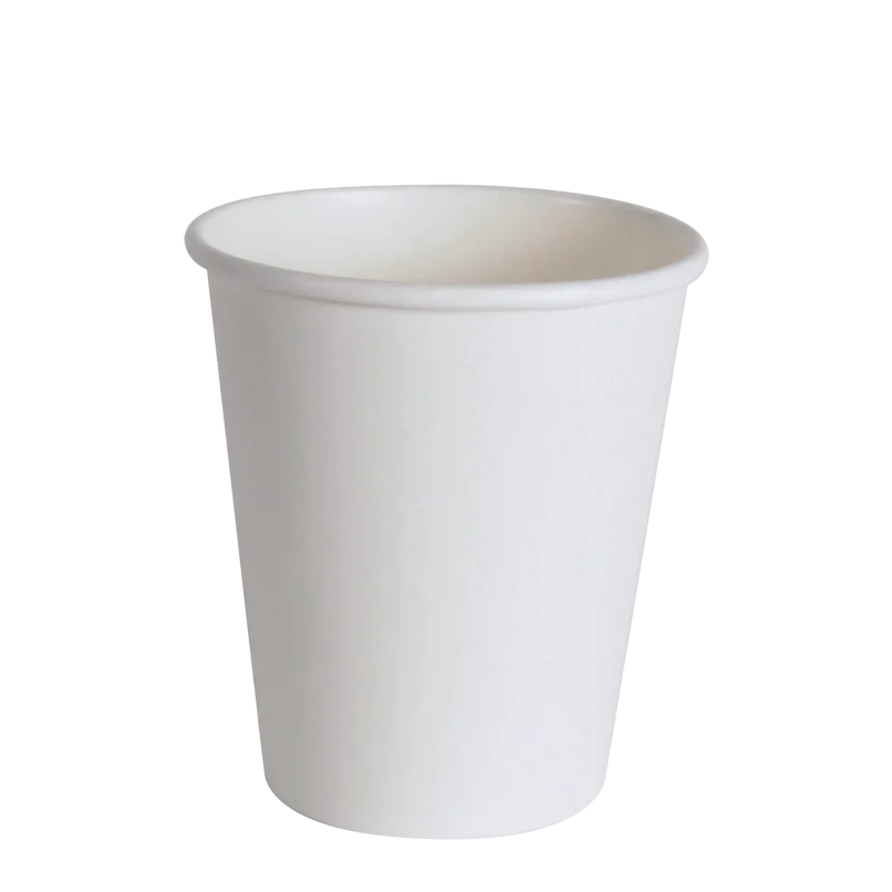 White Hot Beverage Cups