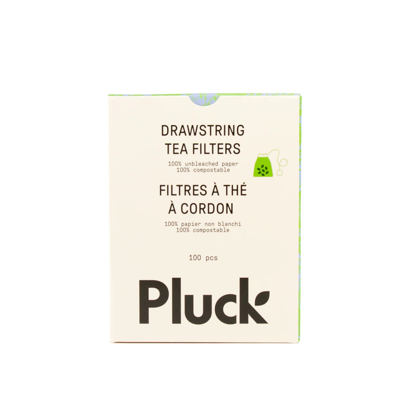 100 Pack Tea Filters from Pluck Tea