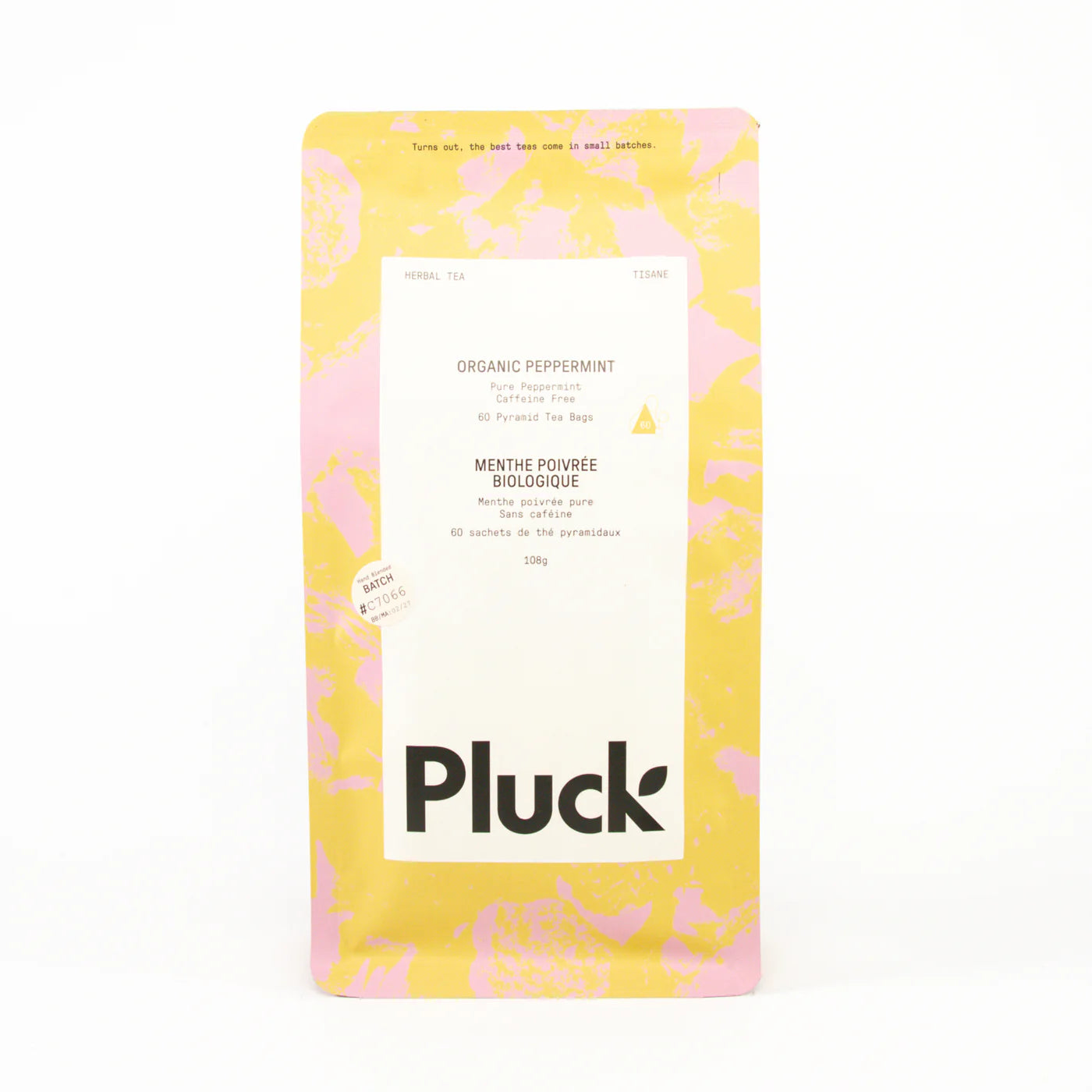 Organic Peppermint from Pluck Tea