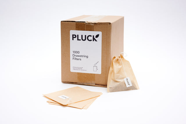 1000 Pack Tea Filters from Pluck Tea