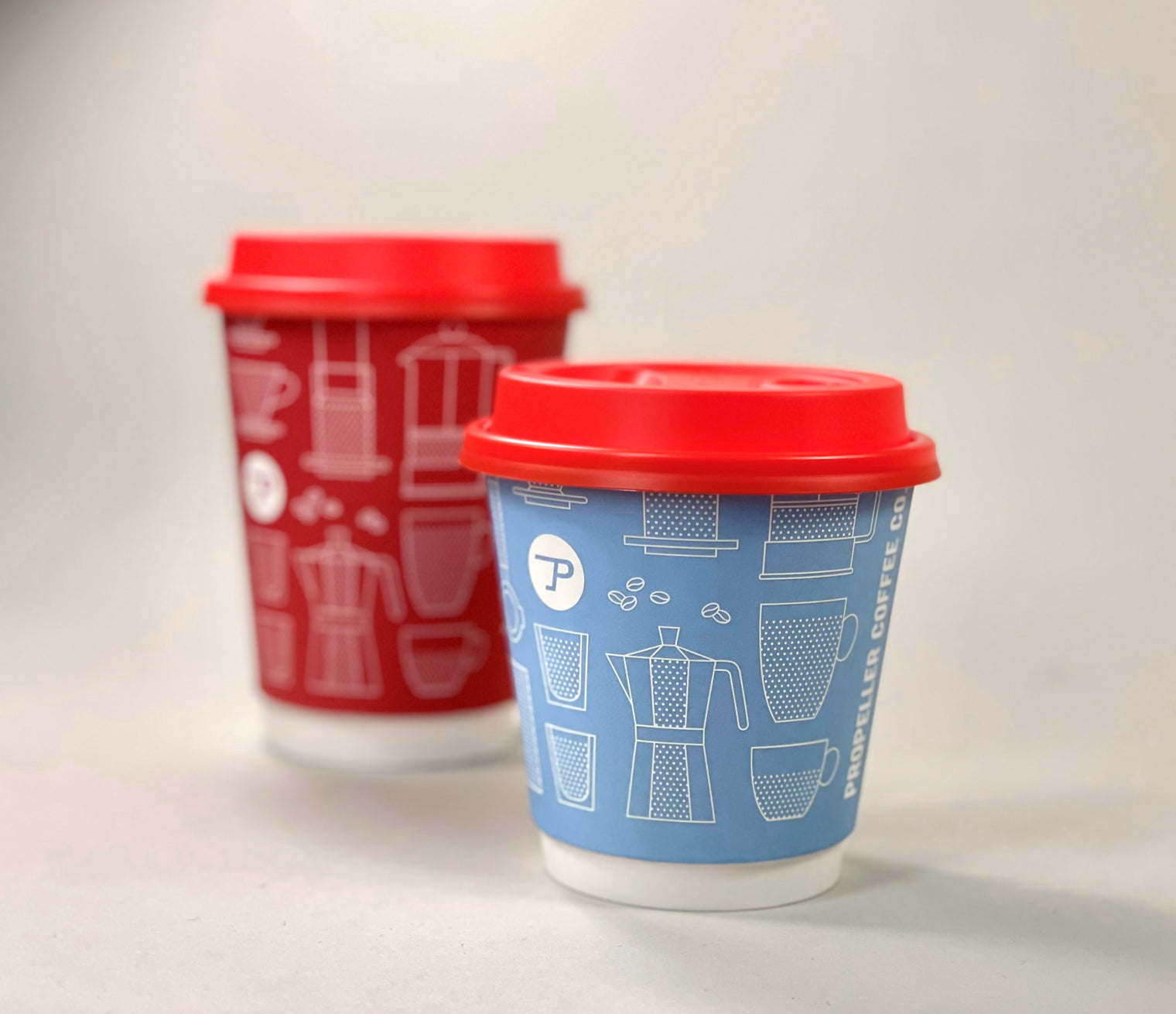 Propeller Branded Double Walled Cups