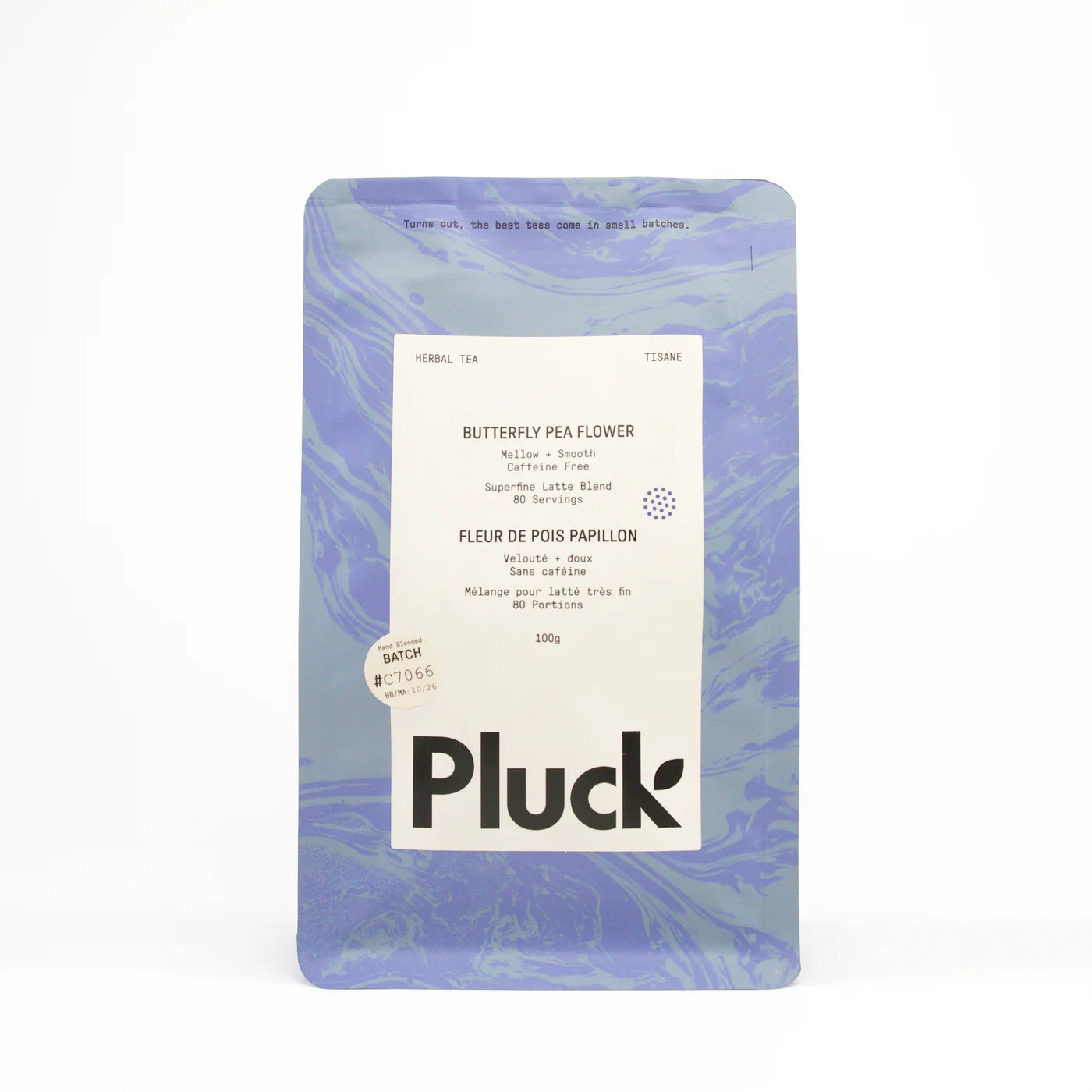 Butterfly Pea Latte Mix from Pluck Tea (Special Order)