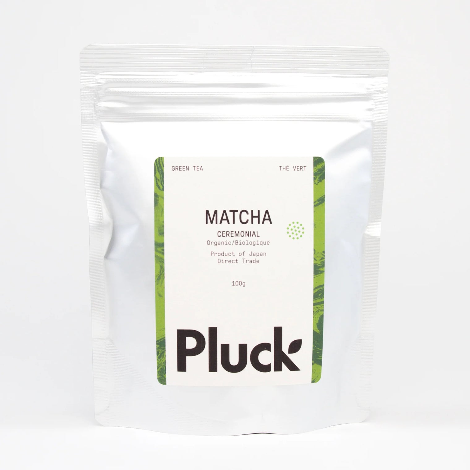 Pluck Matcha Organic Tea
