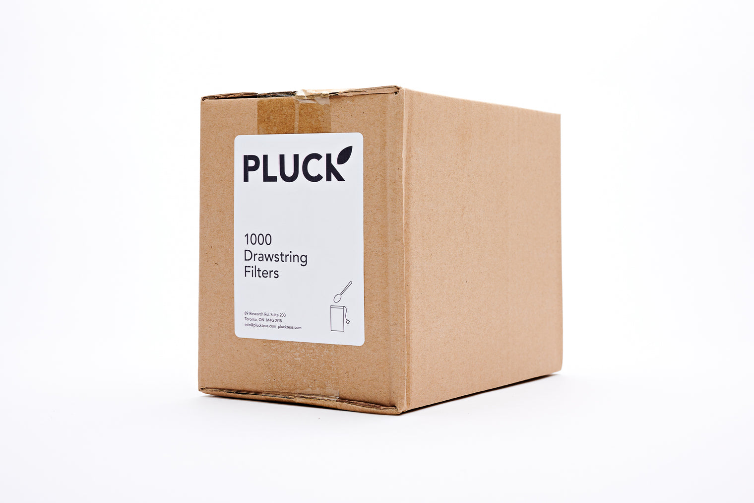 1000 Pack Tea Filters from Pluck Tea