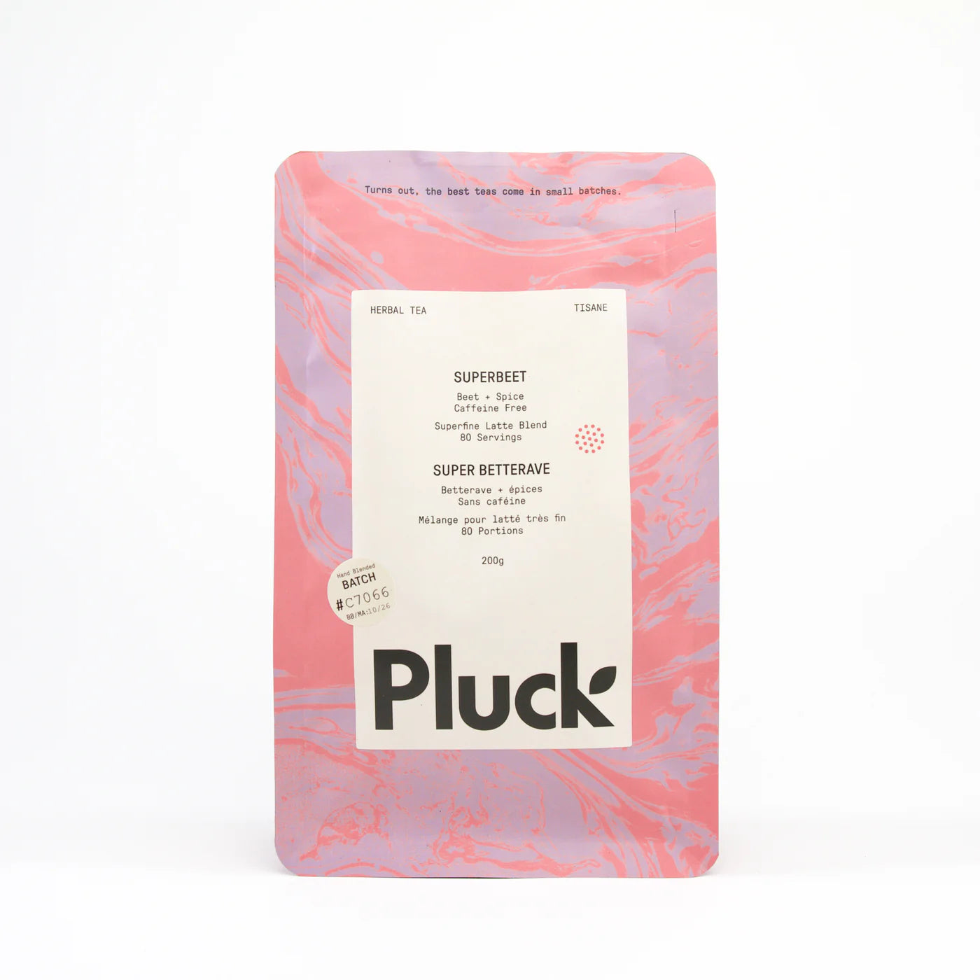 Superbeet Latte Mix from Pluck Tea (Special Order)